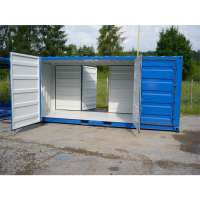 shutter door shipping container hotel for sale